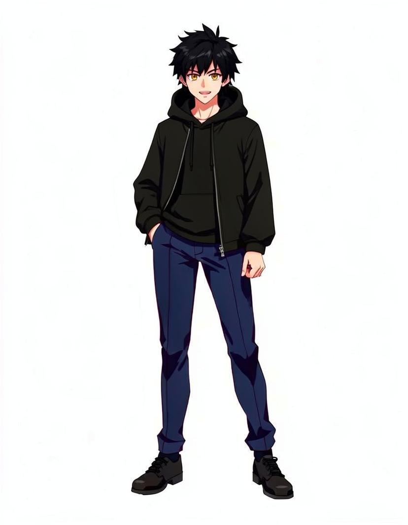 Jay, a Jujutsu Kaisen OC made on GenTube