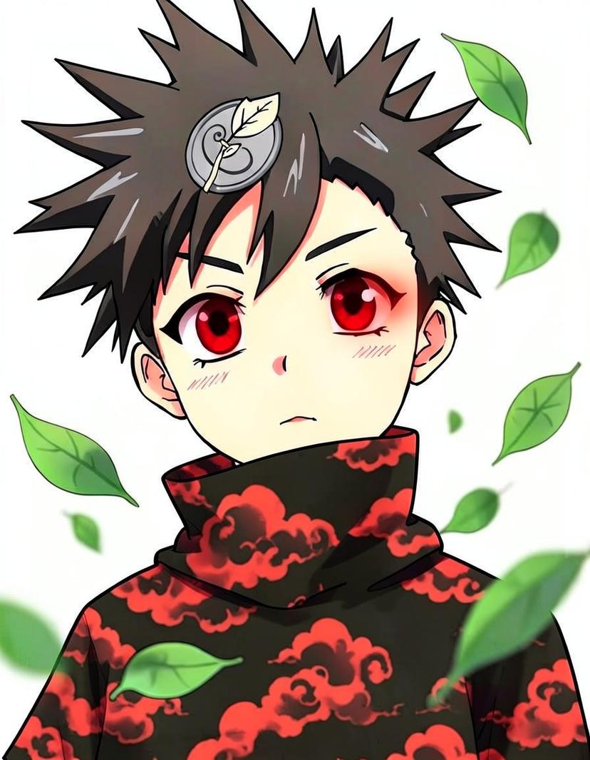Nightspike, a Naruto OC made on GenTube