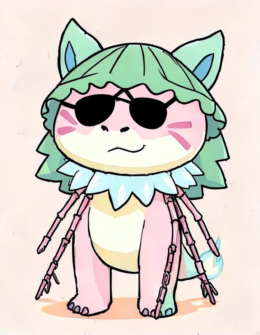 Mottlekind, a Pokemon OC made on GenTube