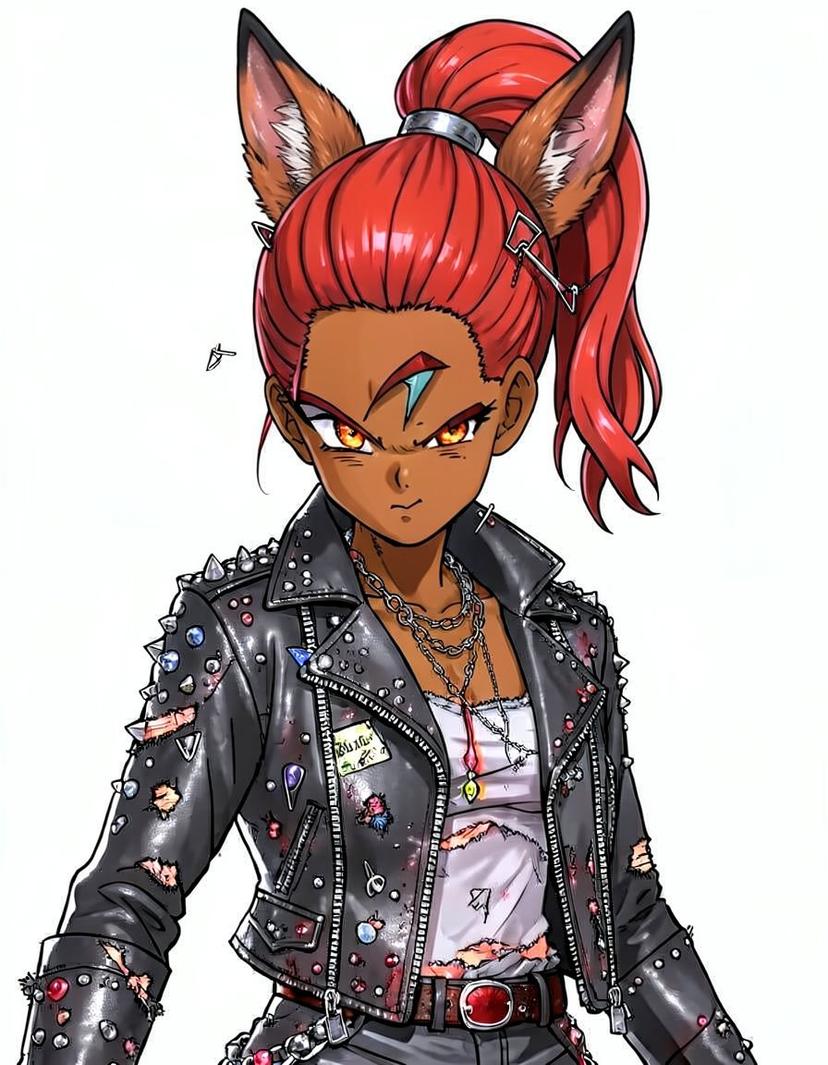 Solar Vex, a Dragon Ball OC made on GenTube