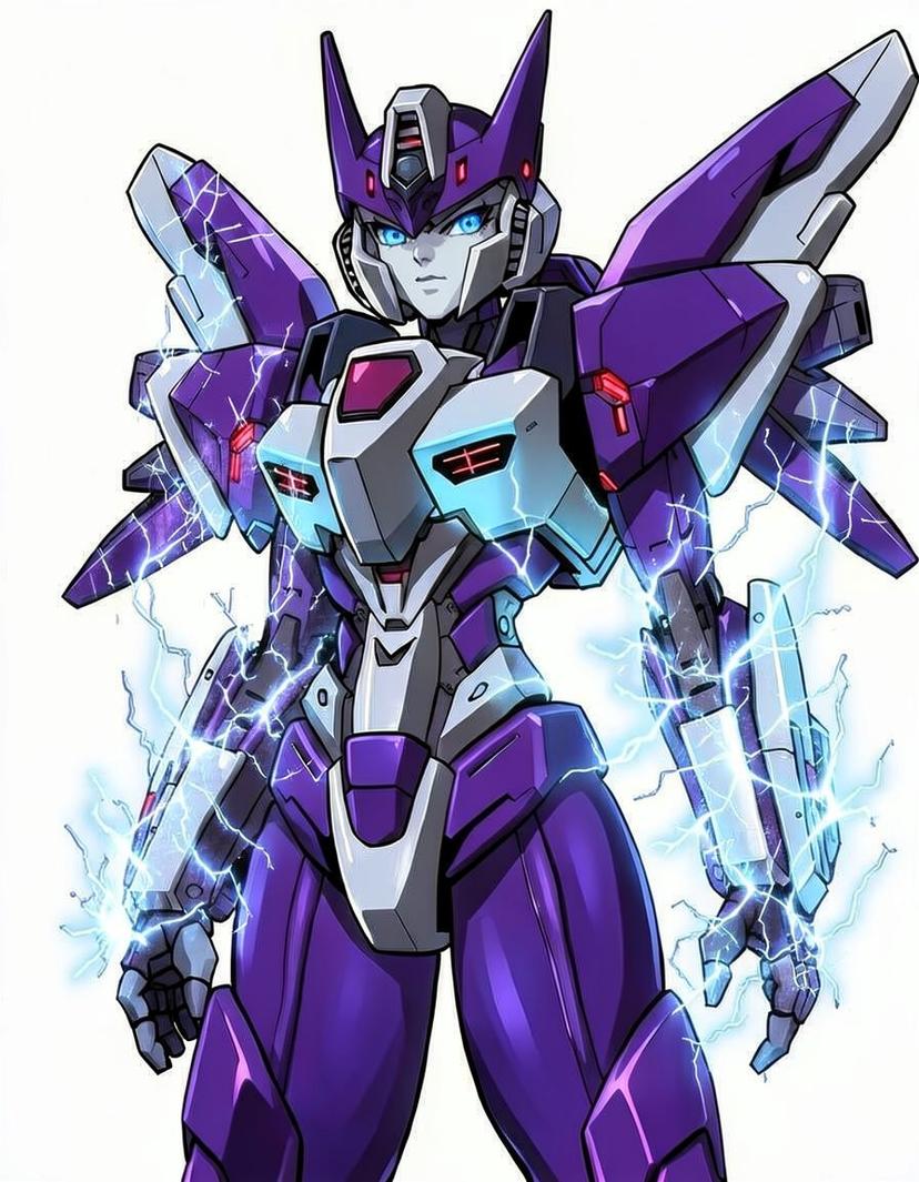 Stormwing, a Transformers OC made on GenTube