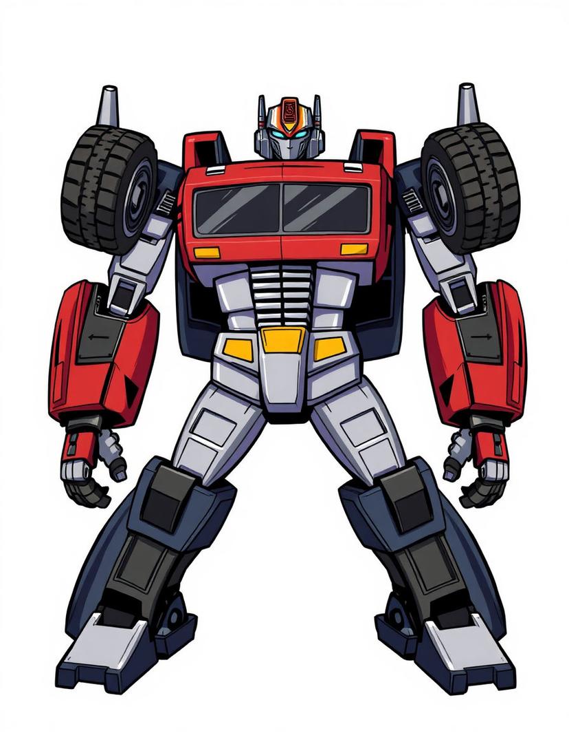 Gearheart, a Transformers OC made on GenTube