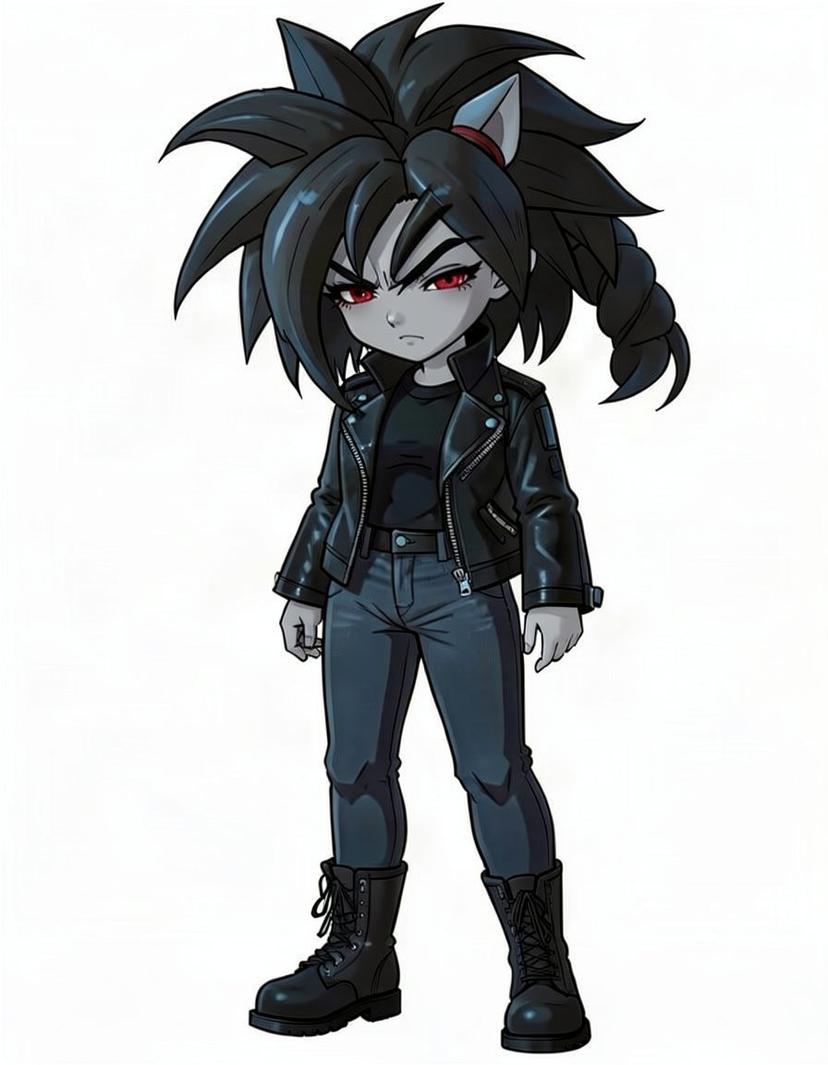 Crimson Fang, a Dragon Ball OC made on GenTube