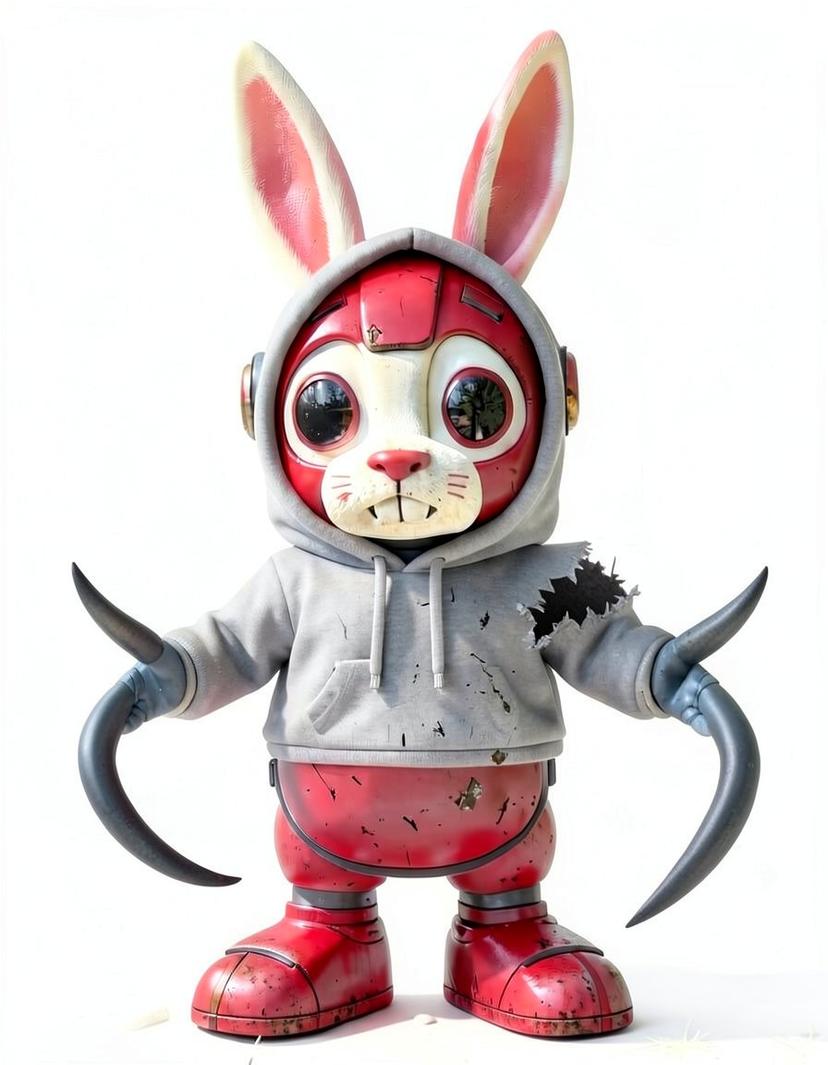 Crimson Hop, a FNAF OC made on GenTube