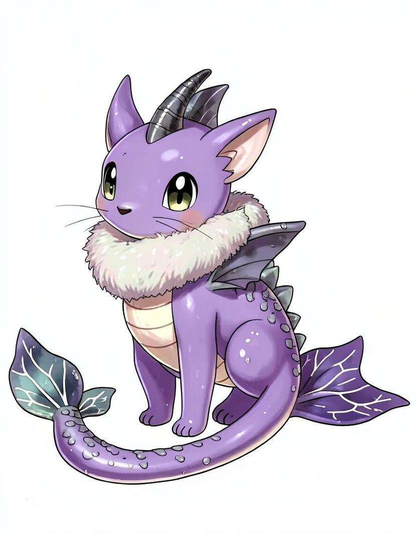 Wyrmwhisk, a Pokemon OC made on GenTube
