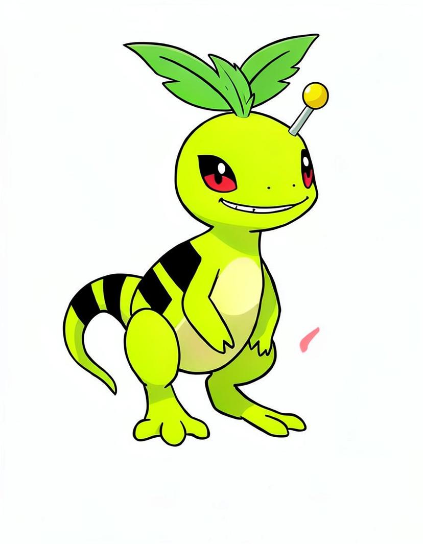 Murkgecko, a Pokemon OC made on GenTube