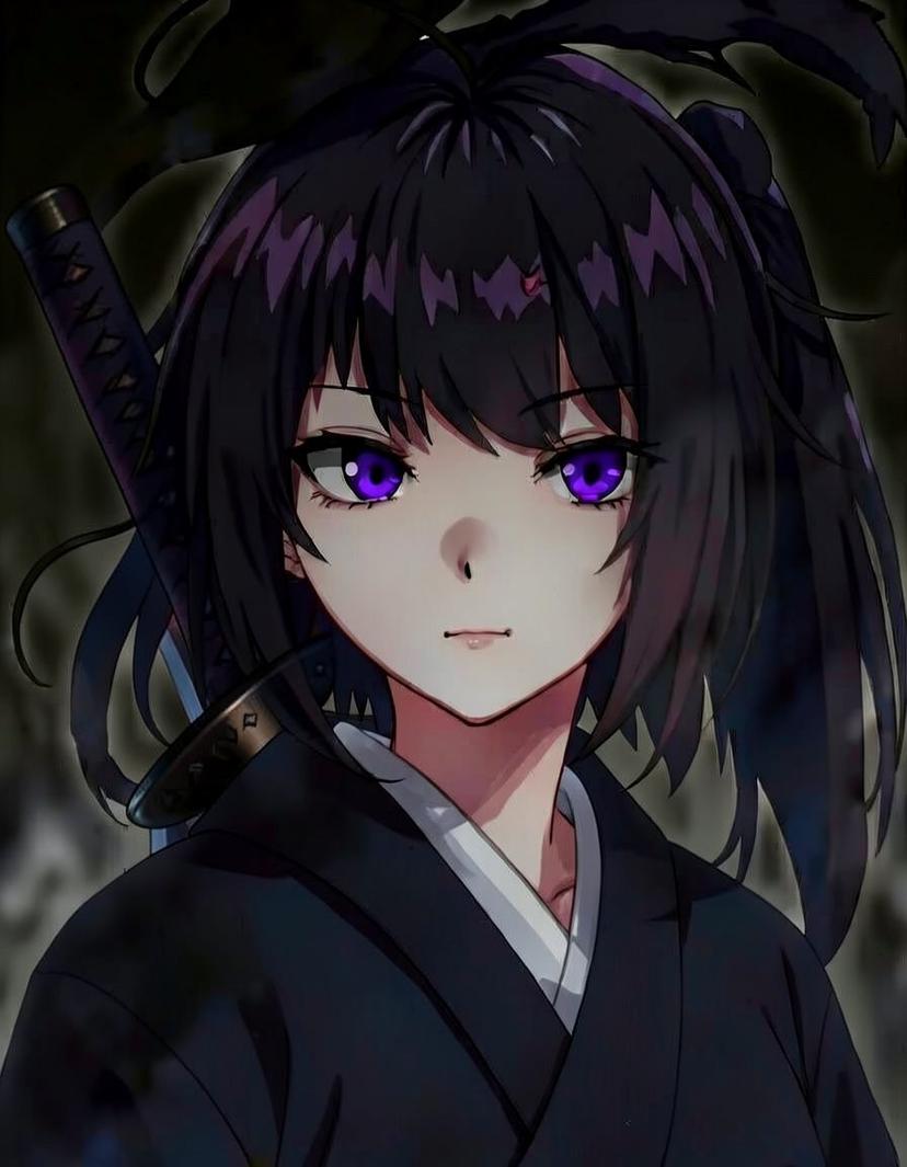 Kurohana Sai, a Jujutsu Kaisen OC made on GenTube