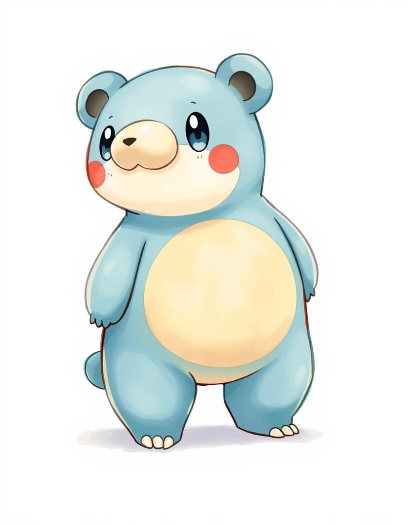 Novabear, a Pokemon OC made on GenTube