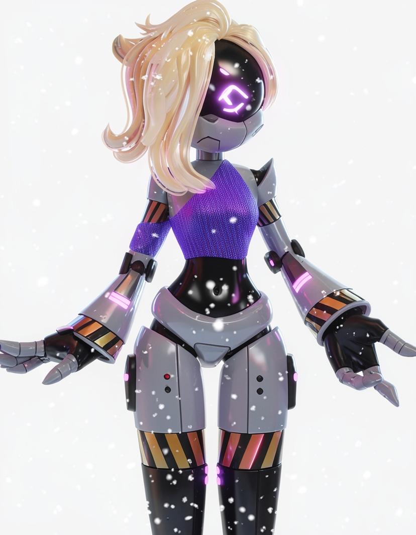 Serial Designation C, a Murder Drones OC made on GenTube