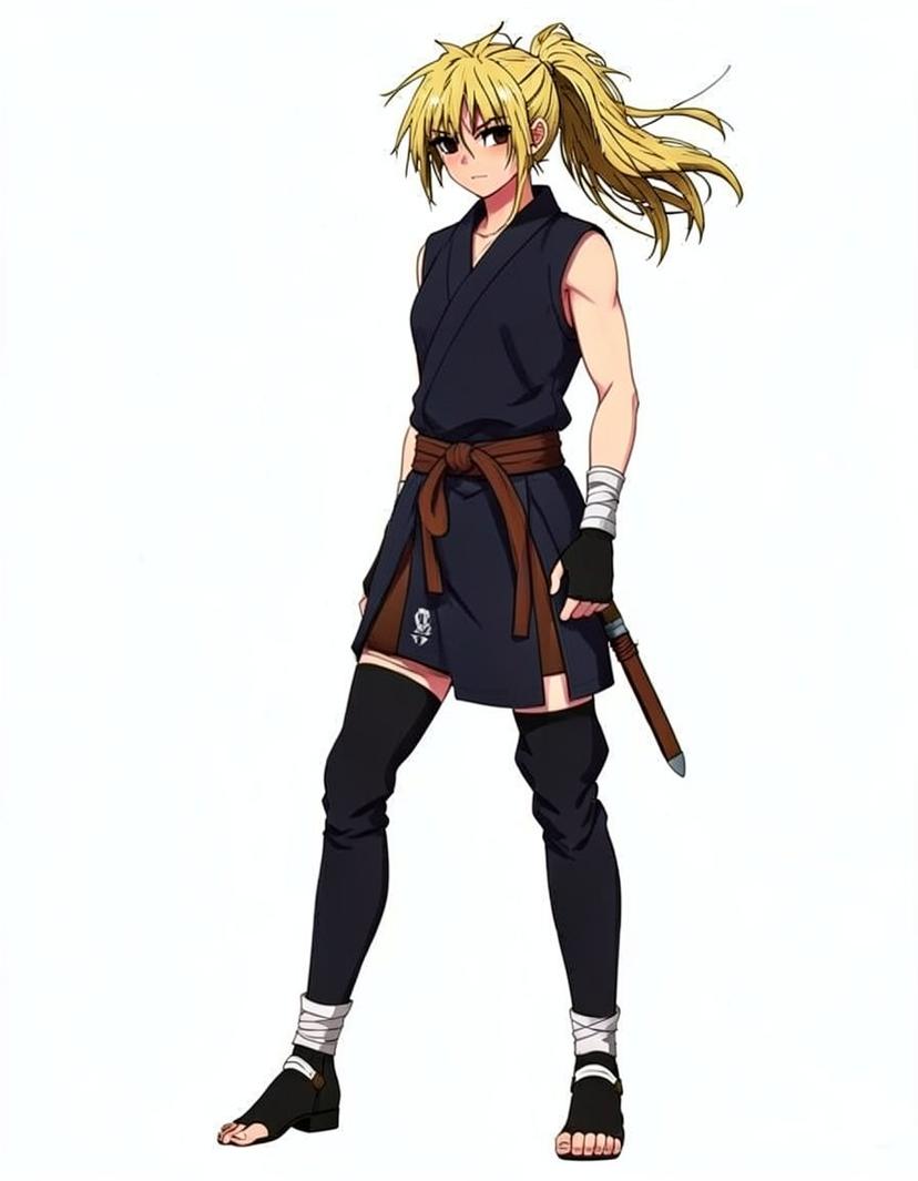 Verdant Edge, a Naruto OC made on GenTube