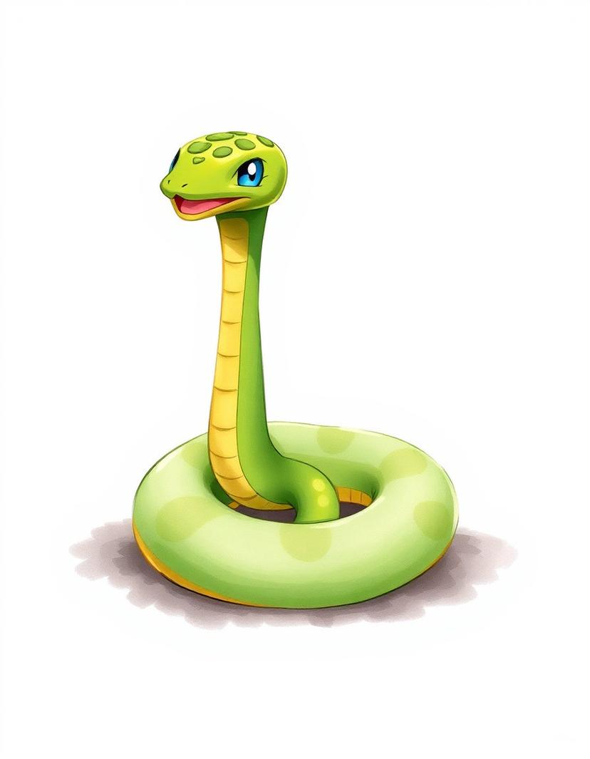 Miracoil, a Pokemon OC made on GenTube