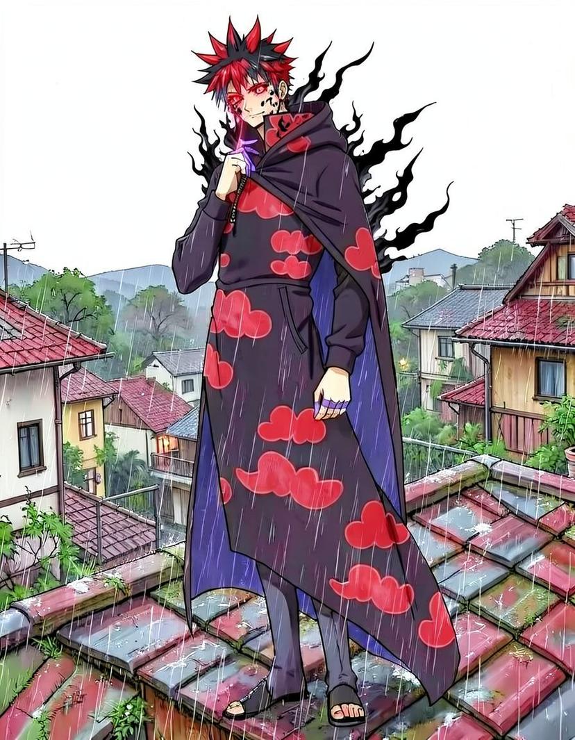 Akima Uchiha, a Naruto OC made on GenTube