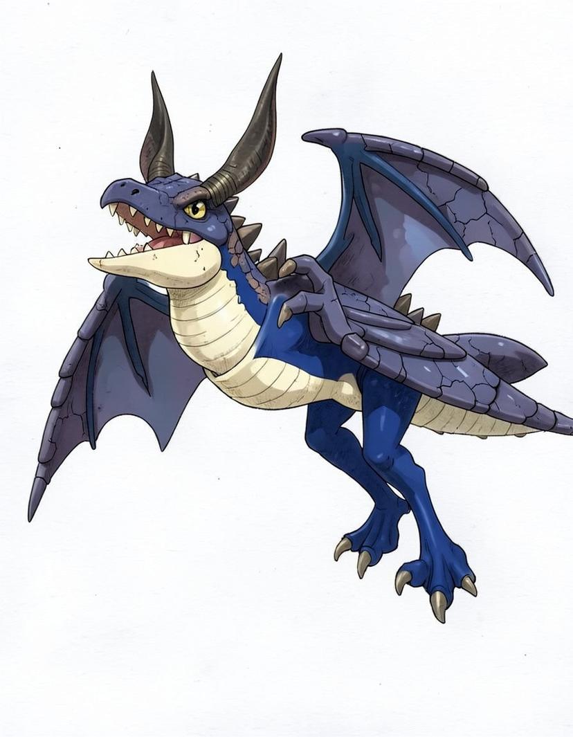 Mutadrac, a Pokemon OC made on GenTube