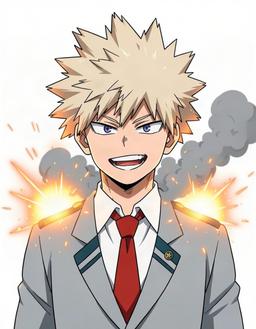 Spiketail, a My Hero Academia OC made on GenTube