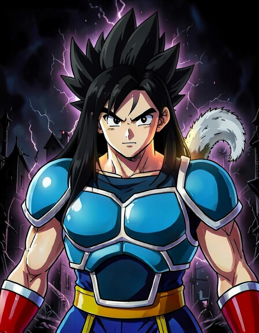 Kurofang, a Dragon Ball OC made on GenTube