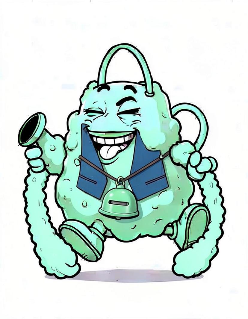 Dazzly, a Dandys World OC made on GenTube