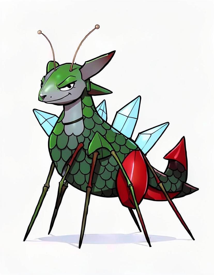 Steelcrest, a Pokemon OC made on GenTube