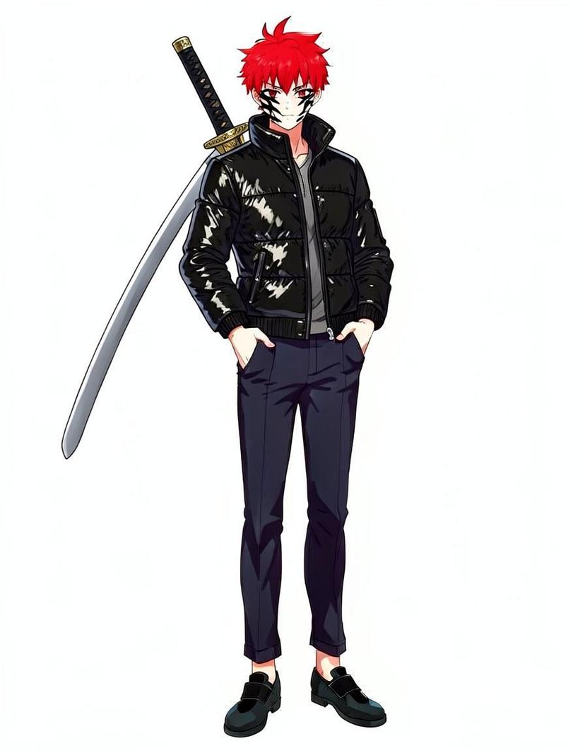 Mason, a Jujutsu Kaisen OC made on GenTube