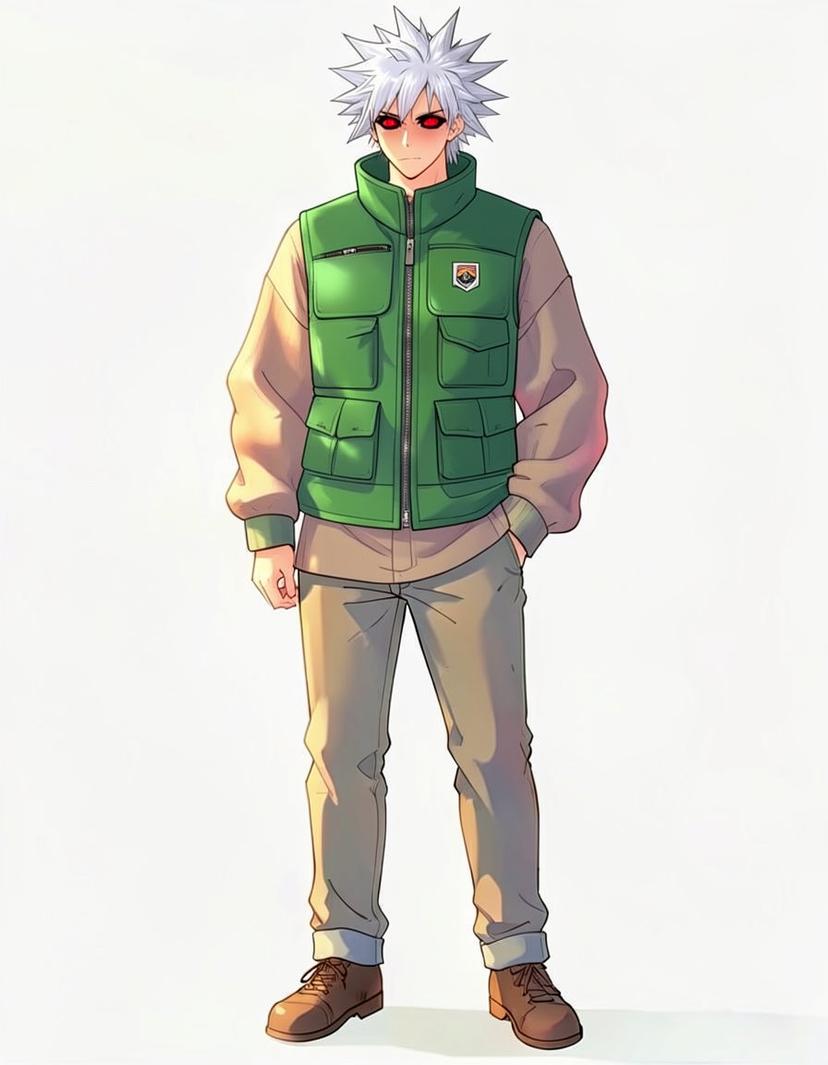 Nightflare, a Naruto OC made on GenTube