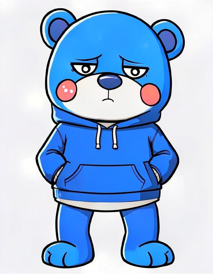 Skyward Plush, a Dandys World OC made on GenTube