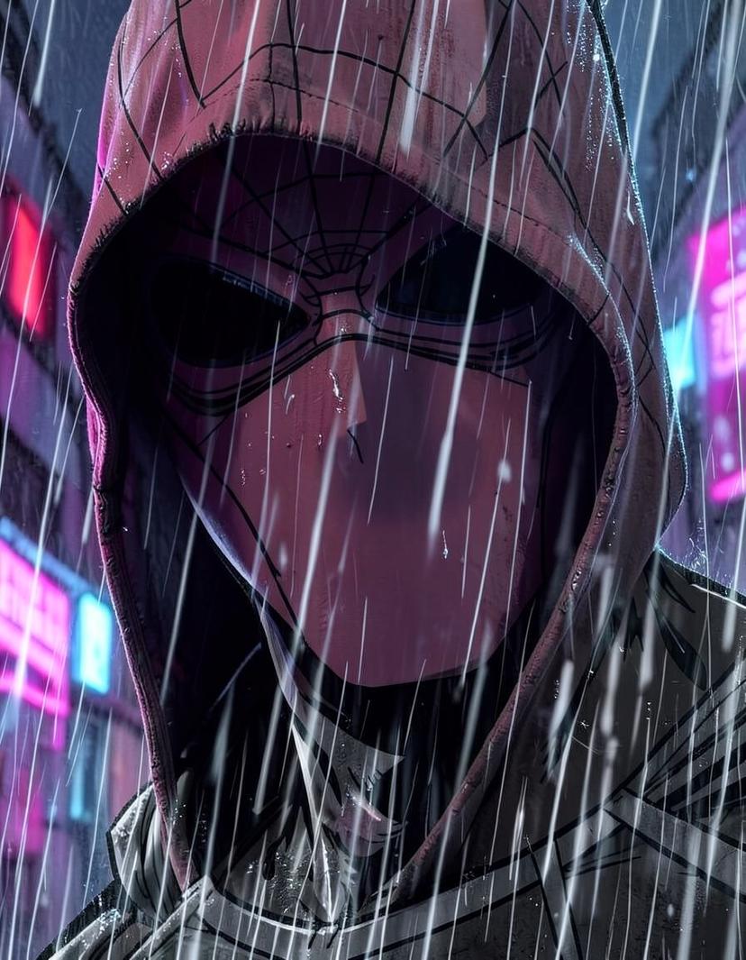 Dark Web, a Spider Man OC made on GenTube
