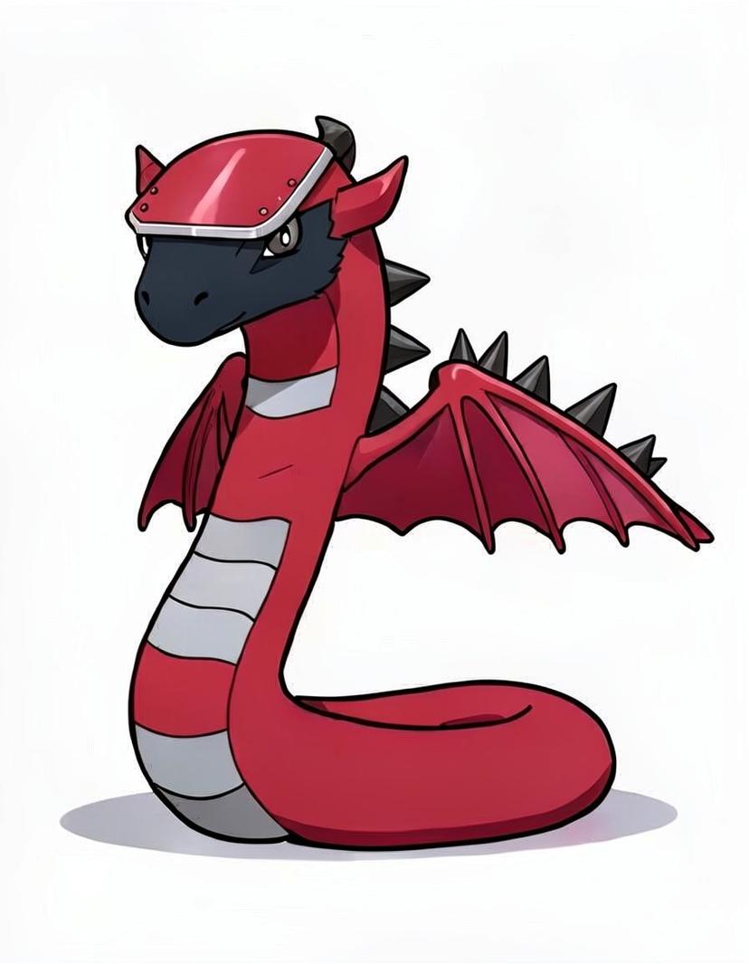 Ironserp, a Pokemon OC made on GenTube