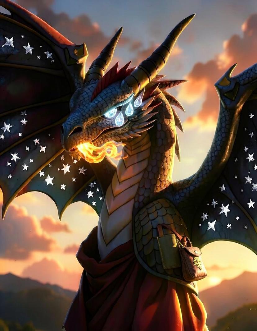 Darkdestroyer, a Wings of Fire OC made on GenTube