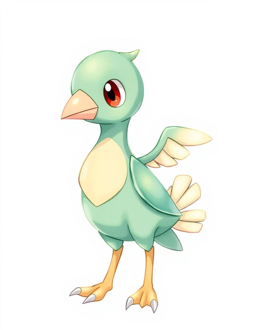 Novaplume, a Pokemon OC made on GenTube