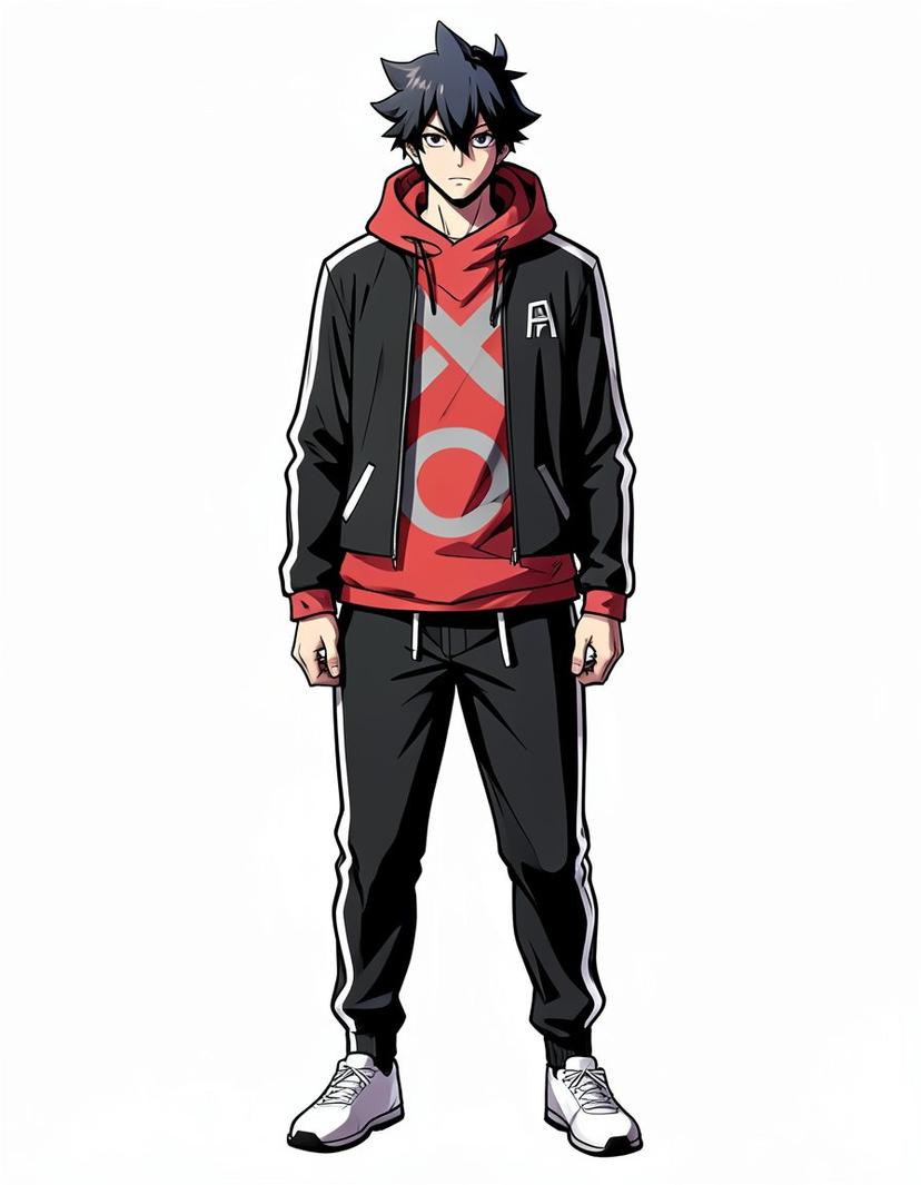 Kazuki Uehara, a Jujutsu Kaisen OC made on GenTube