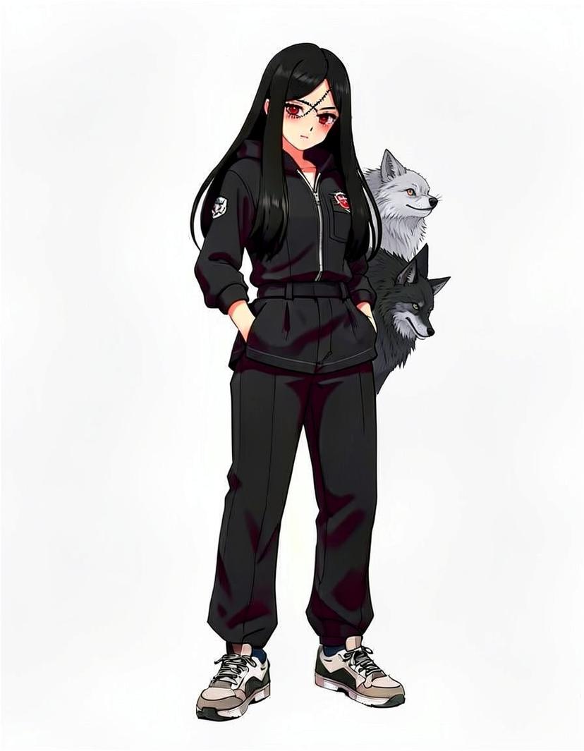 Seiryu, a Jujutsu Kaisen OC made on GenTube
