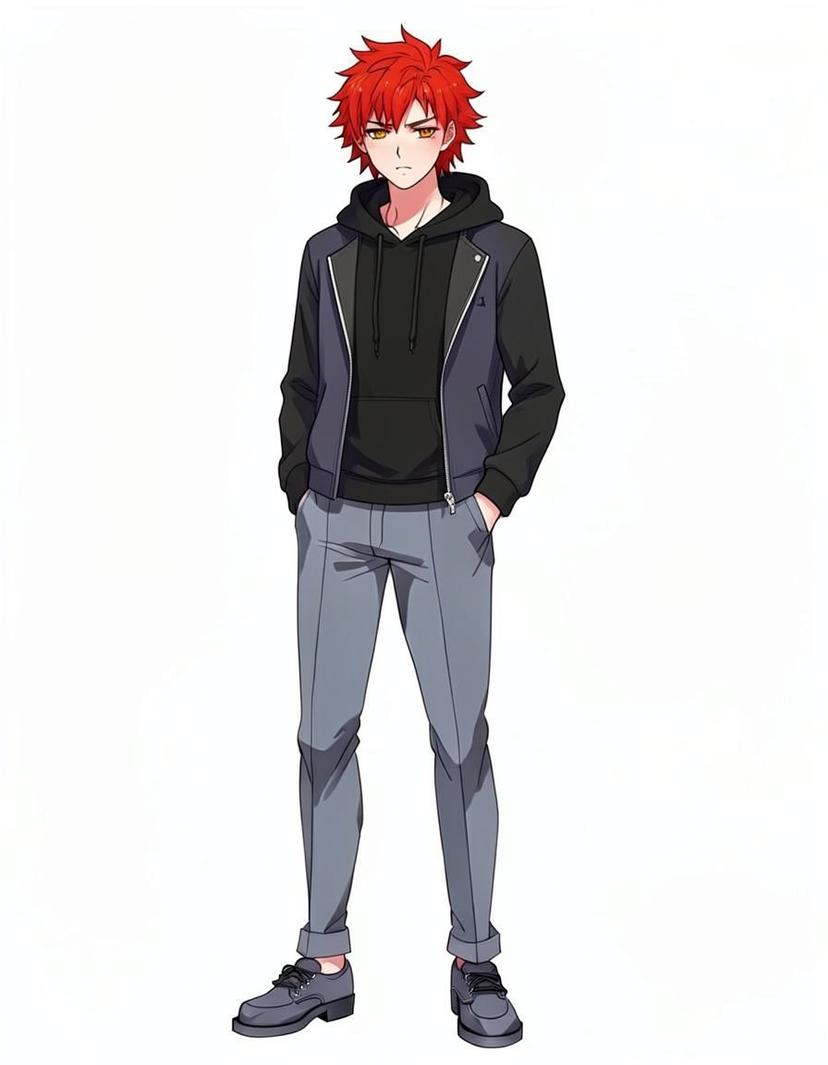 Tomo Asakura, a Jujutsu Kaisen OC made on GenTube