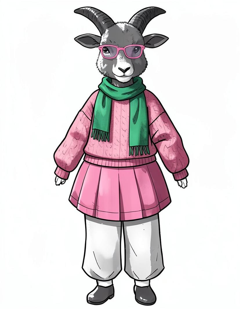 Seilar, a Deltarune OC made on GenTube