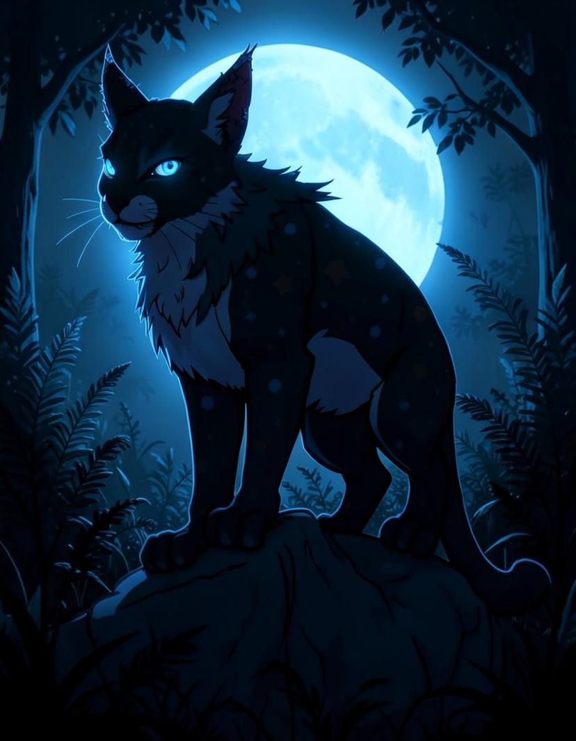 Frostpelt, a Warrior Cats OC made on GenTube