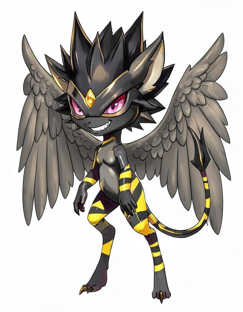 Noxtacle, a Pokemon OC made on GenTube