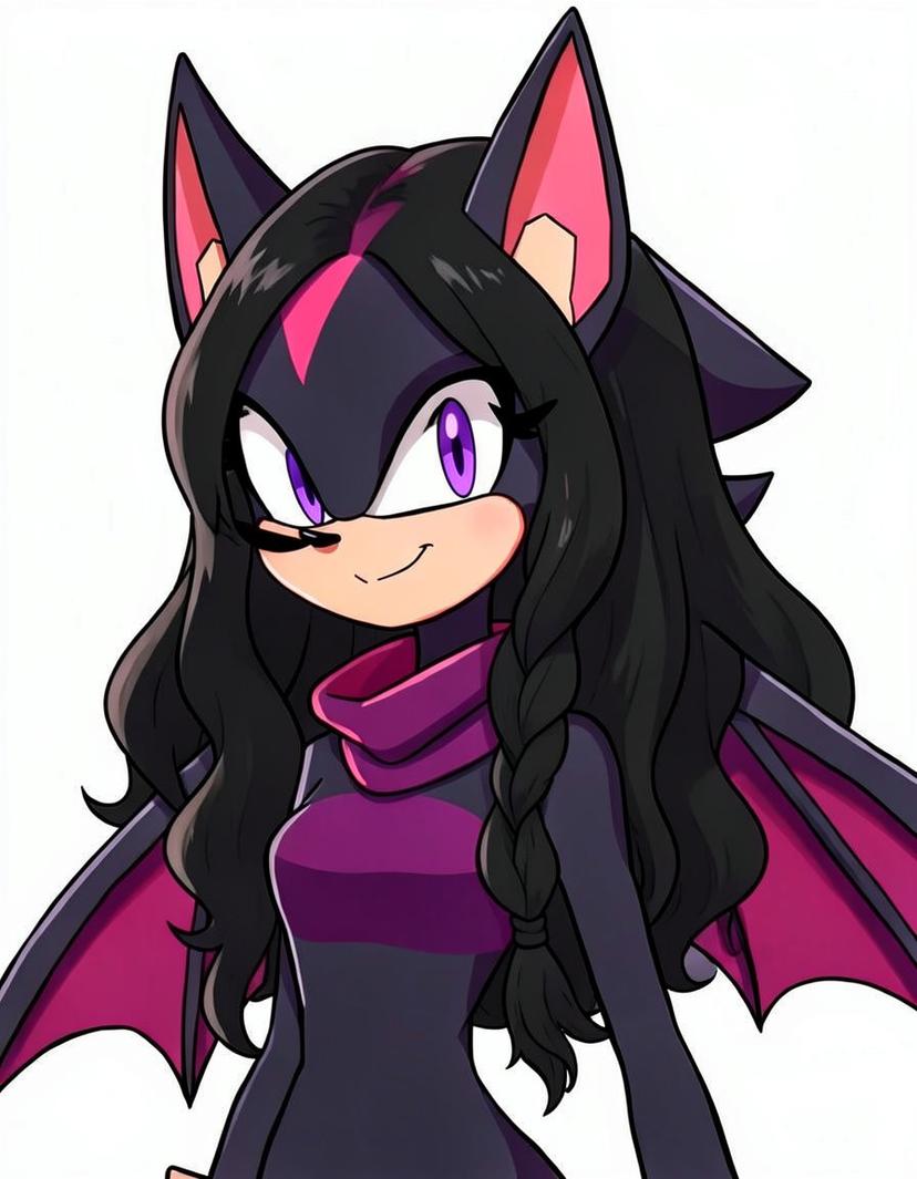 Sable Glide, a Sonic OC made on GenTube