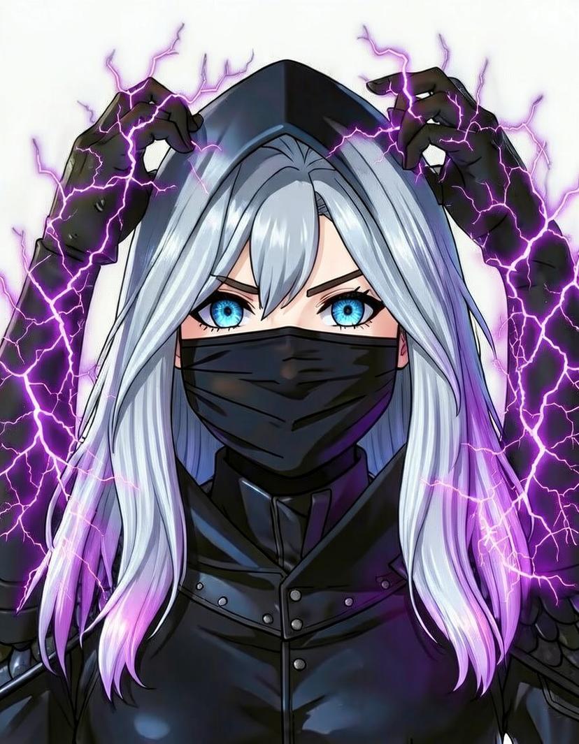 Silvershade Vex, a Fourth Wing OC made on GenTube