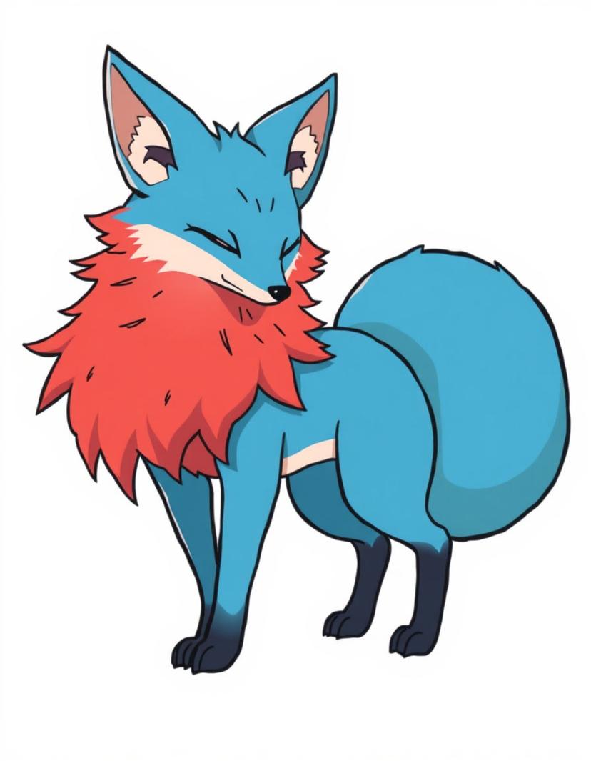 Cyannap, a Pokemon OC made on GenTube