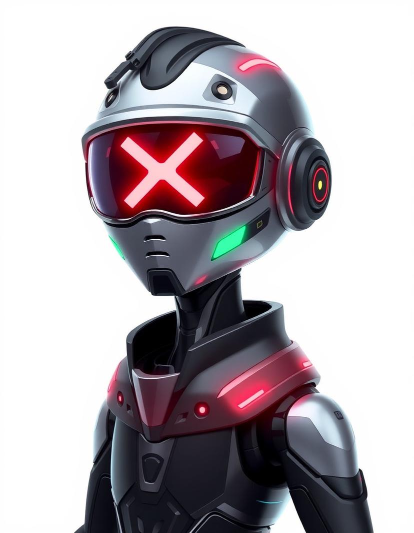 Voxal, a Murder Drones OC made on GenTube