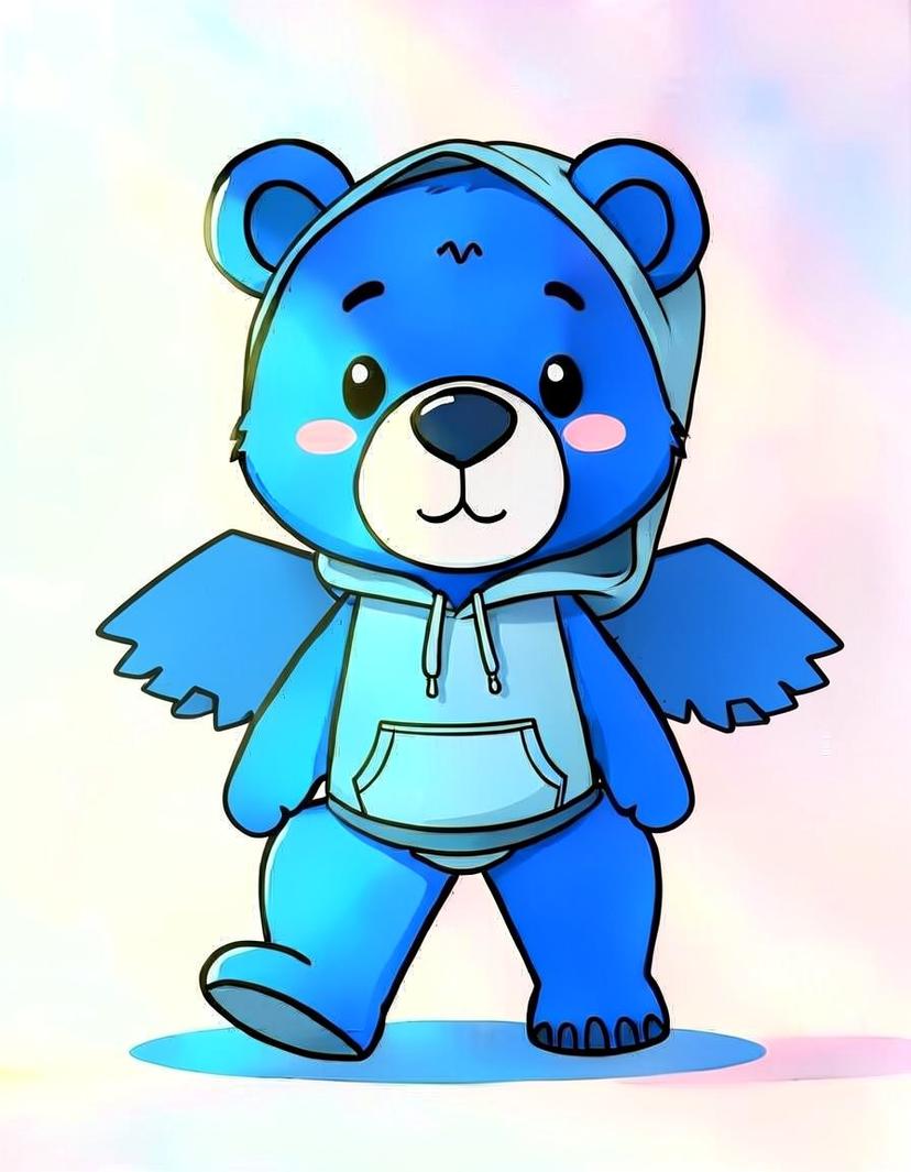 BlueCub, a Dandys World OC made on GenTube
