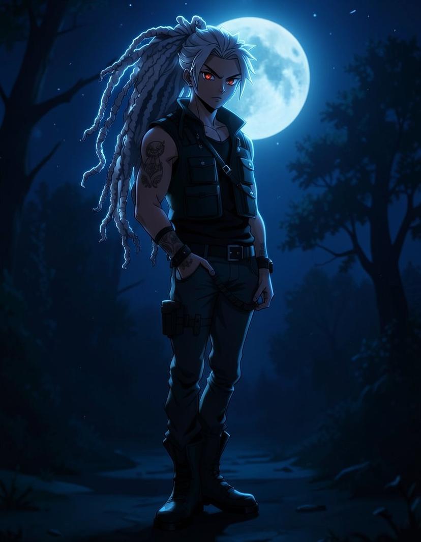 Anansi, a Naruto OC made on GenTube