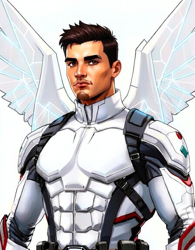Captain Falcon, a Marvel Superhero OC made on GenTube