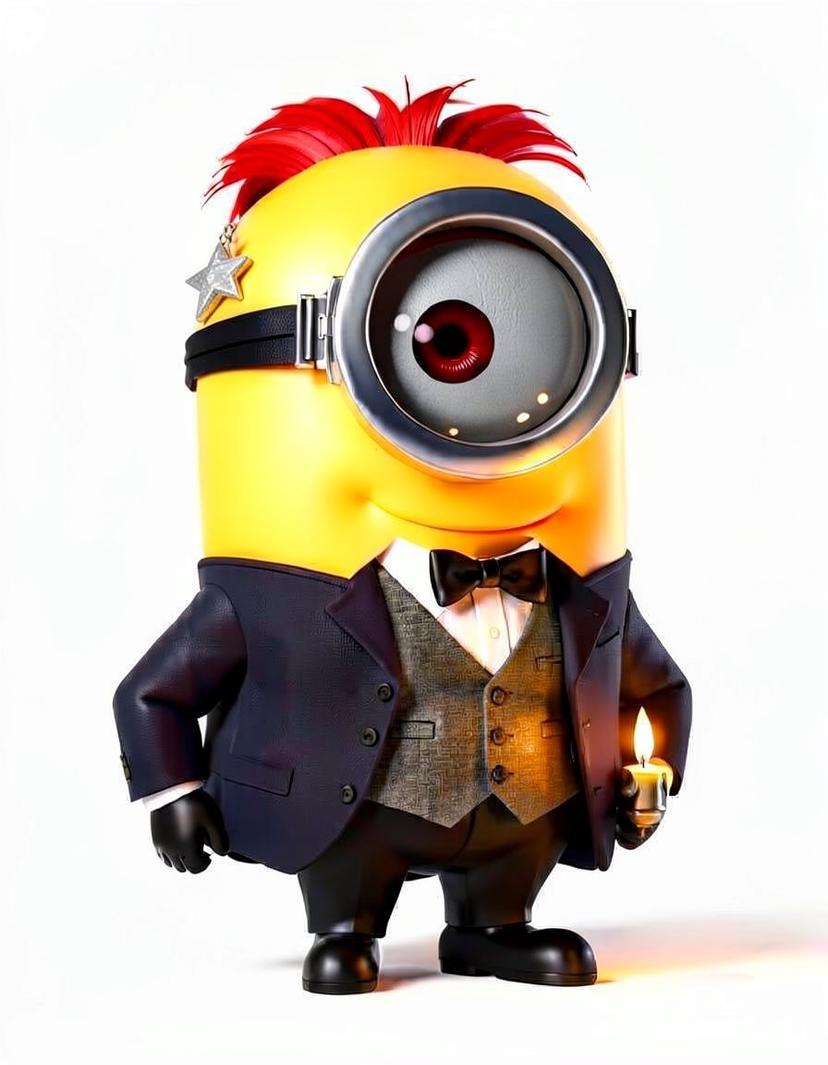 Sunny Spark, a Minion OC made on GenTube