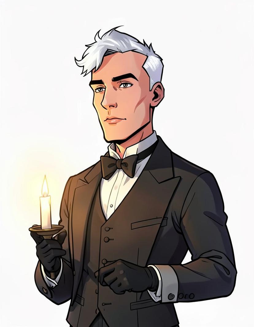 Silver Standard, a CountryHumans OC made on GenTube