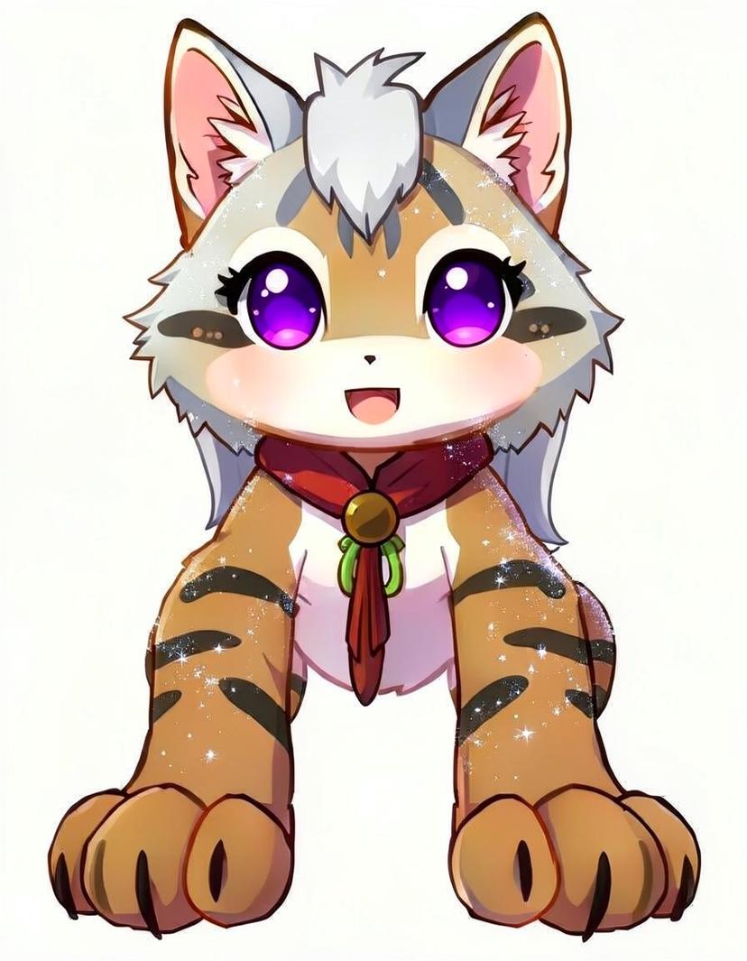 Starpaw, a Warrior Cats OC made on GenTube
