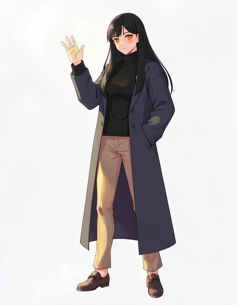 Kohane Yaga, a Jujutsu Kaisen OC made on GenTube