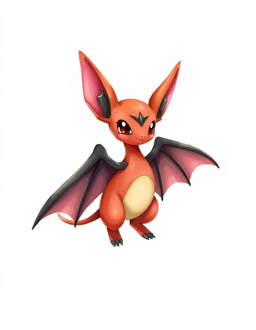 Lumabat, a Pokemon OC made on GenTube
