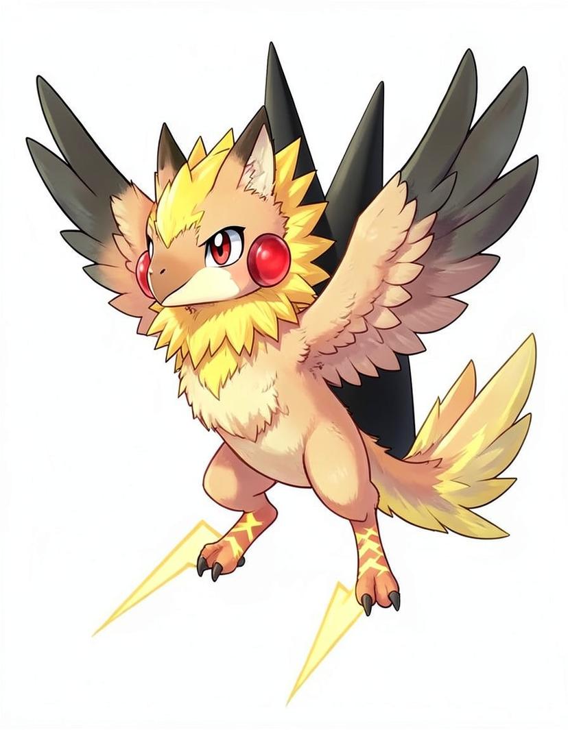 Zaplo, a Pokemon OC made on GenTube