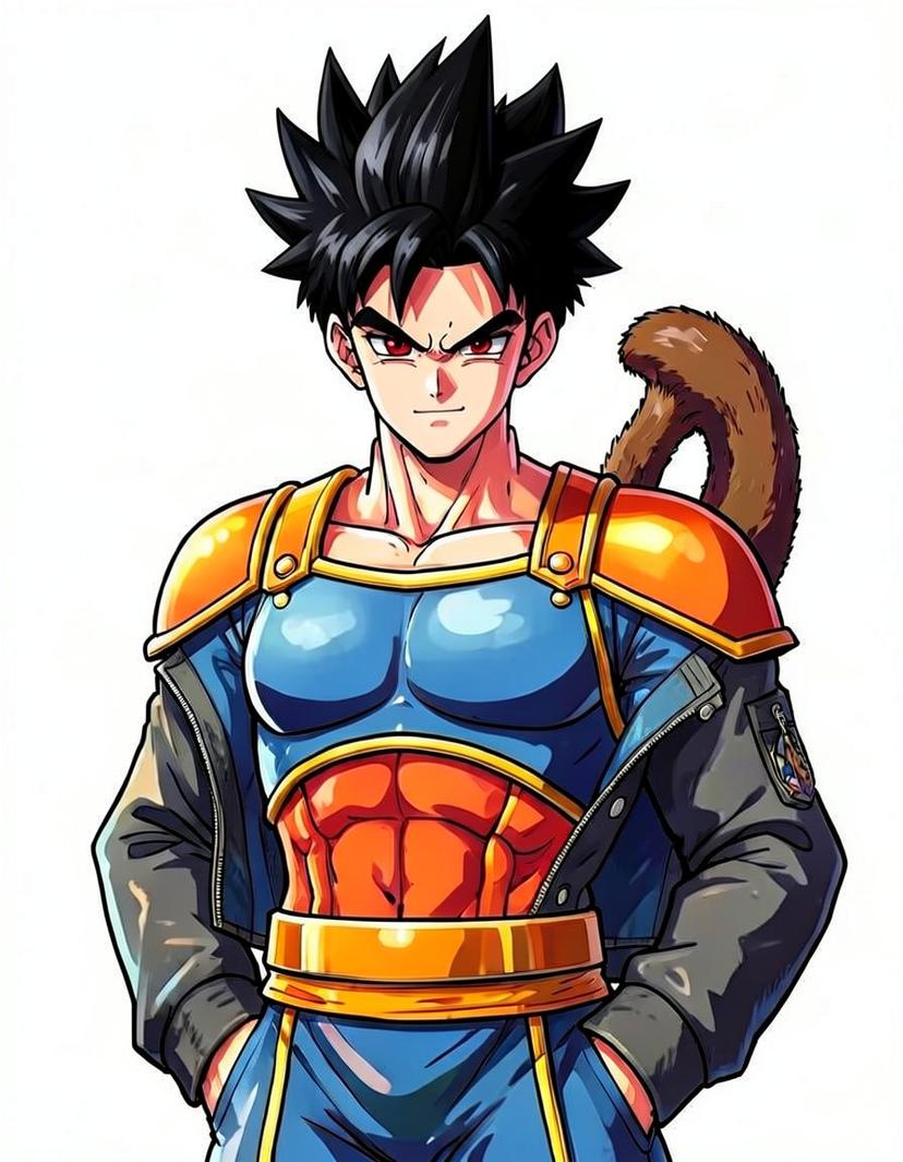 Dark shadow, a Dragon Ball OC made on GenTube