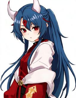 Azure Veil, a Demon Slayer OC made on GenTube