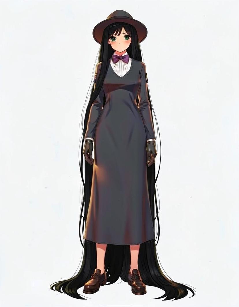 Hollie shea, a Jujutsu Kaisen OC made on GenTube